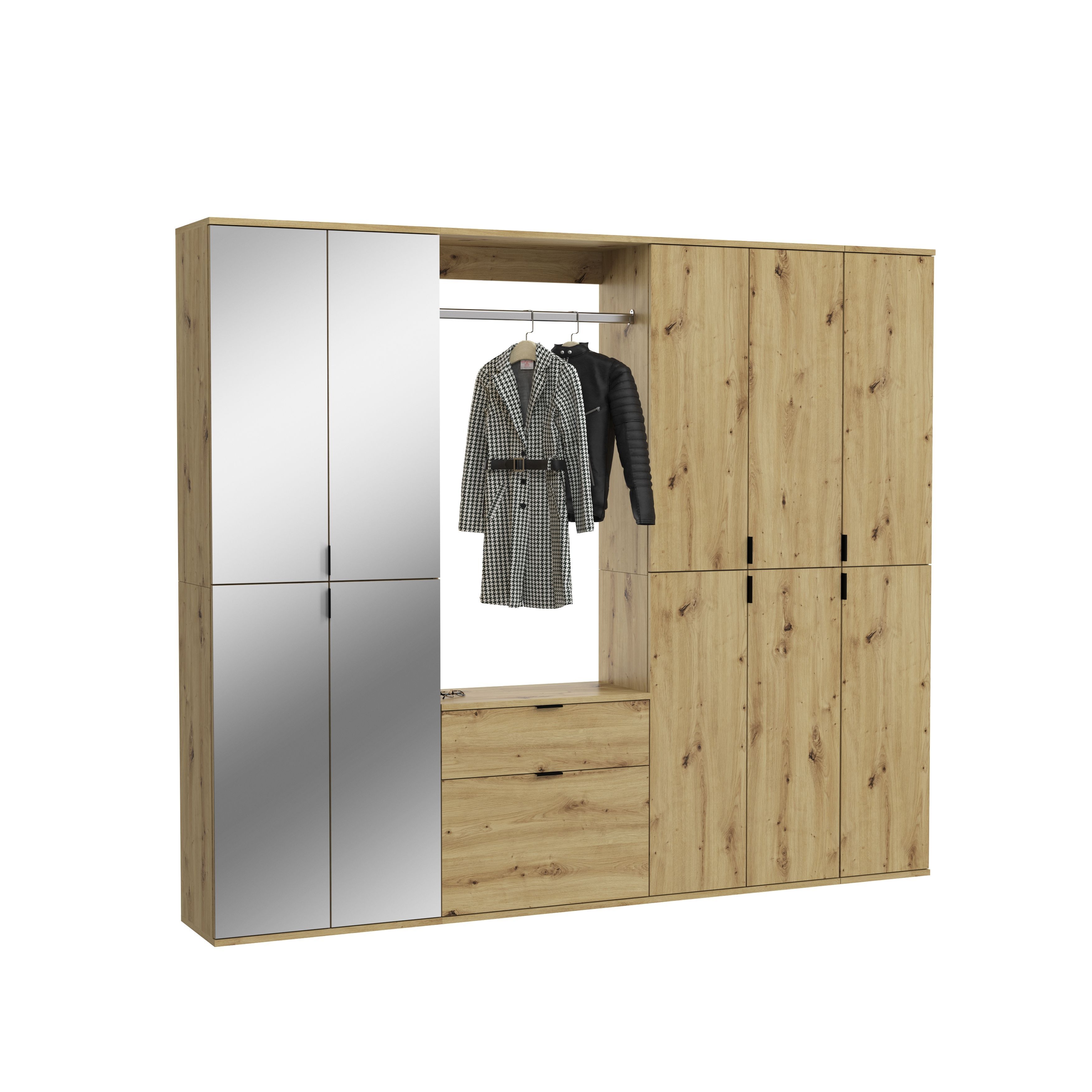 Vestiaire combiné 6 éléments BODITE Vestiaire combiné 6 éléments BODITE