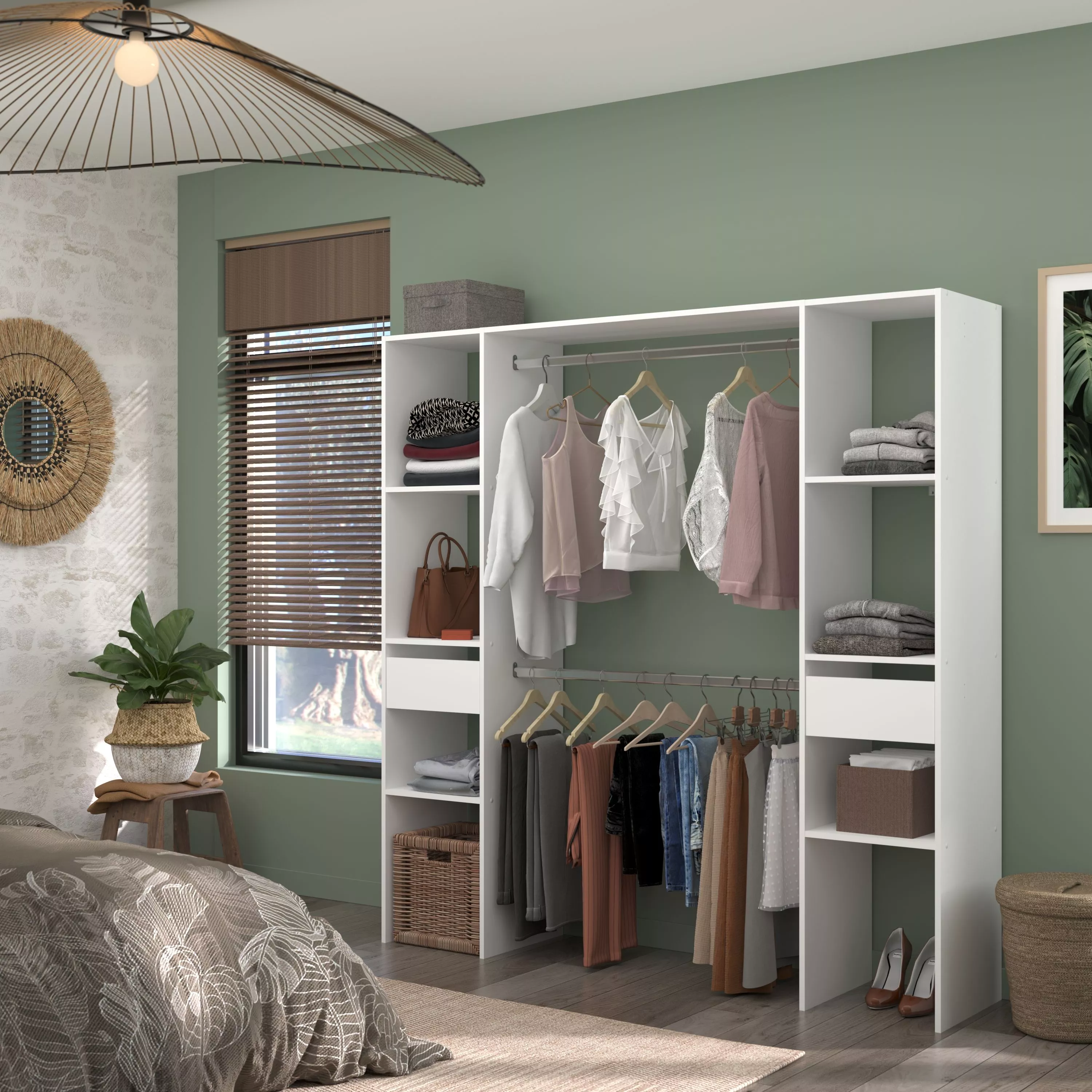 Kleiderschrank COMBI 2