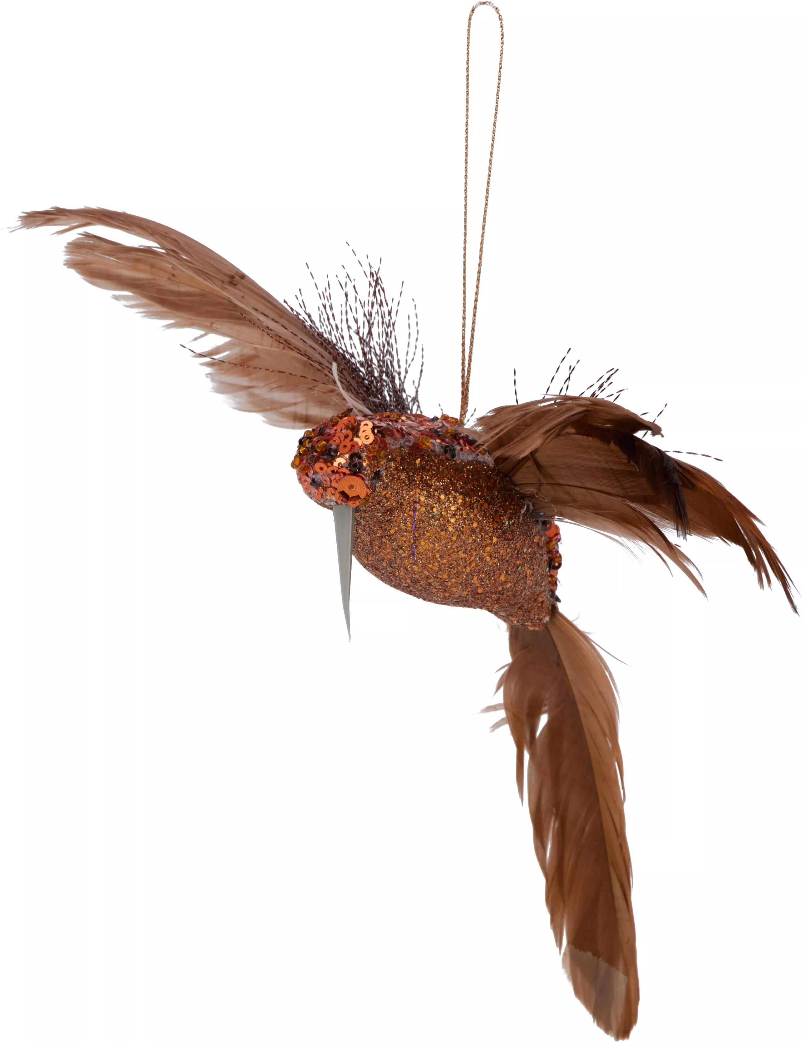 Colibri pailleté à suspendre CHRISTMAS