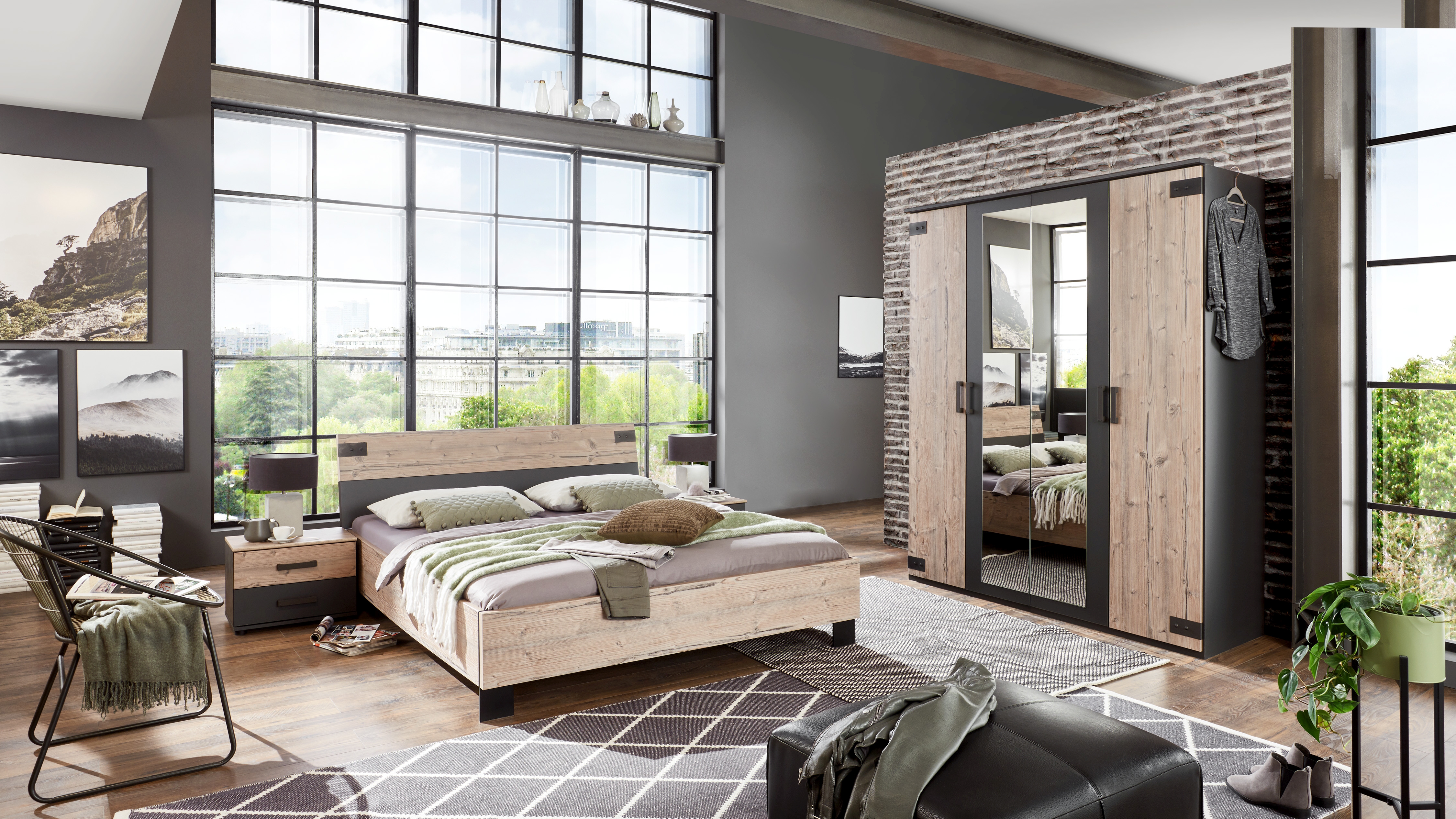 Schlafzimmer 4-teilig  MALMÖ Schlafzimmer 4-teilig  MALMÖ