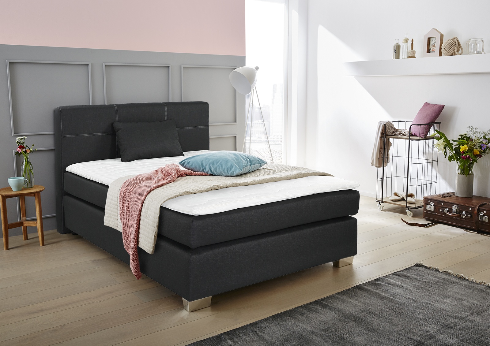 Boxspringbett EVITA-SE