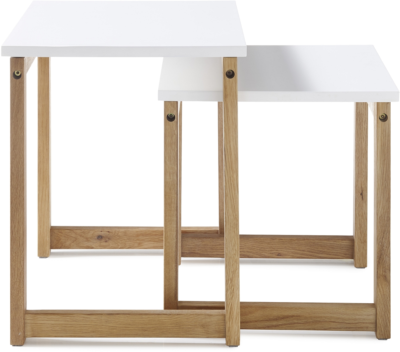 Lot de 2 tables gigognes RIVERSIDE