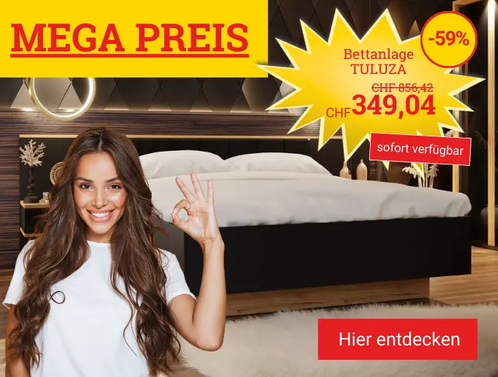 MEGA Preis! Bettanlage TULUZA