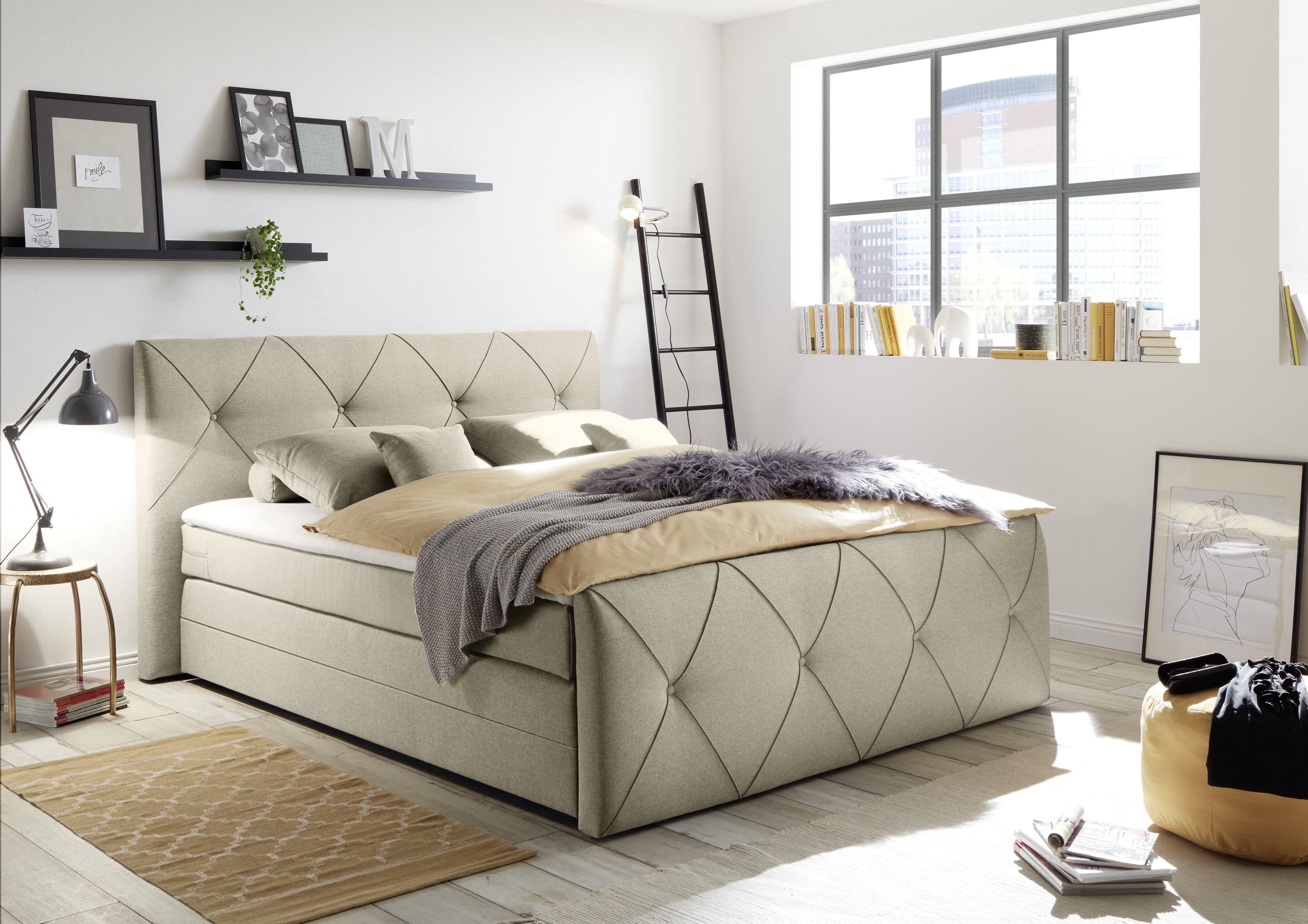 Lit boxspring CALGARY 1