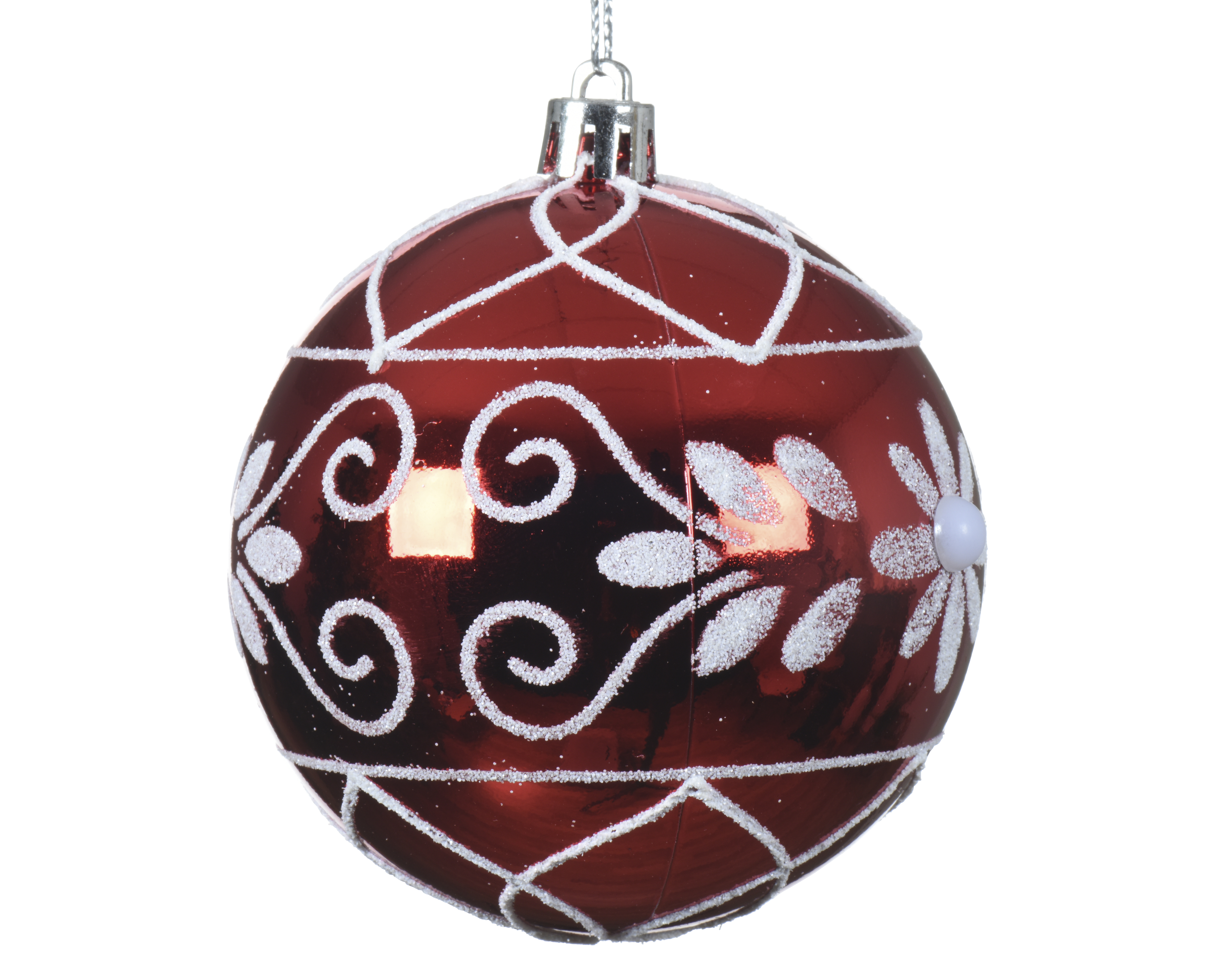 Boule incassable 8cm ROT