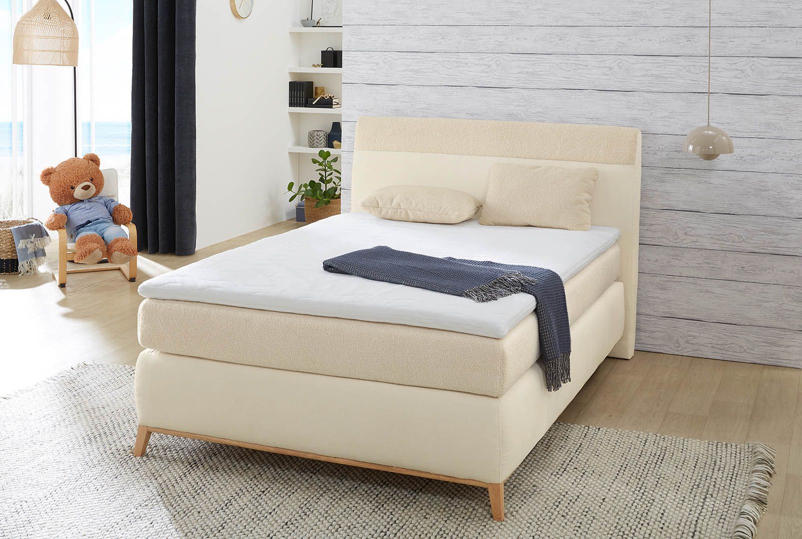 Lit boxspring FLOCKE