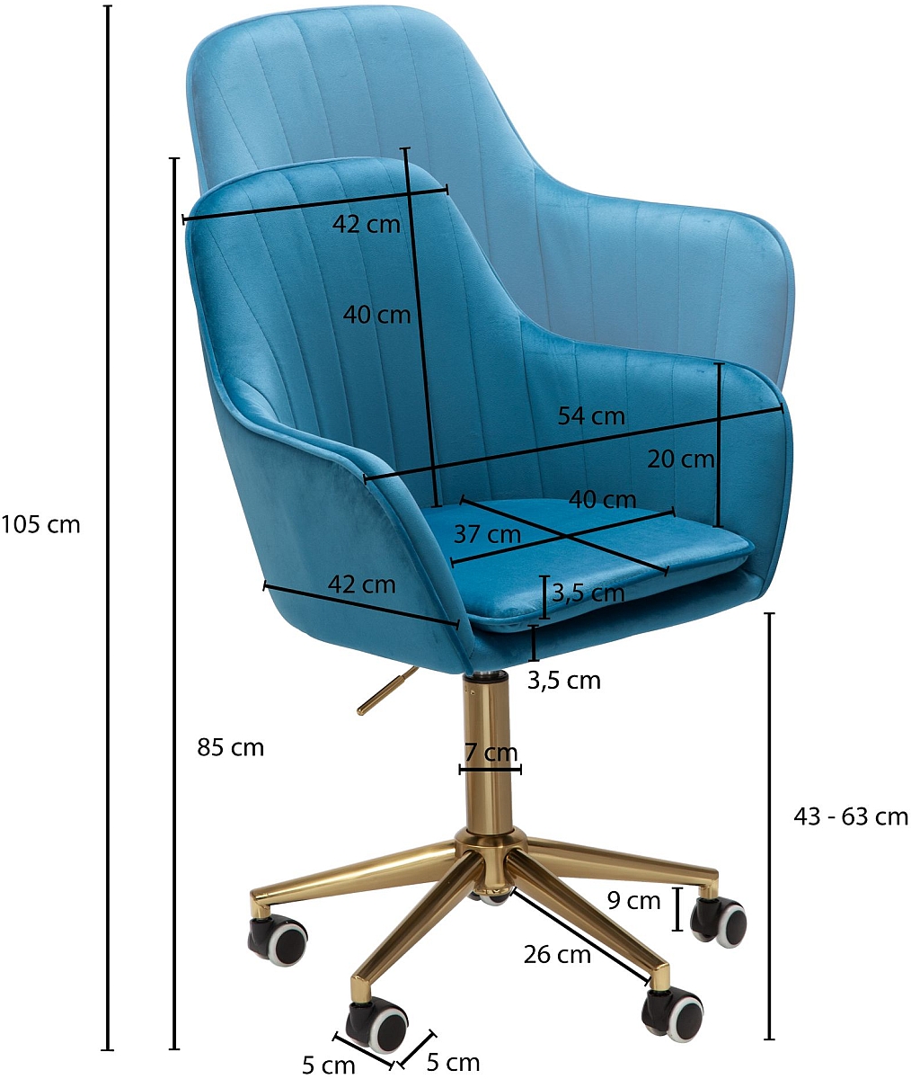 Chaise de bureau BANGKOK