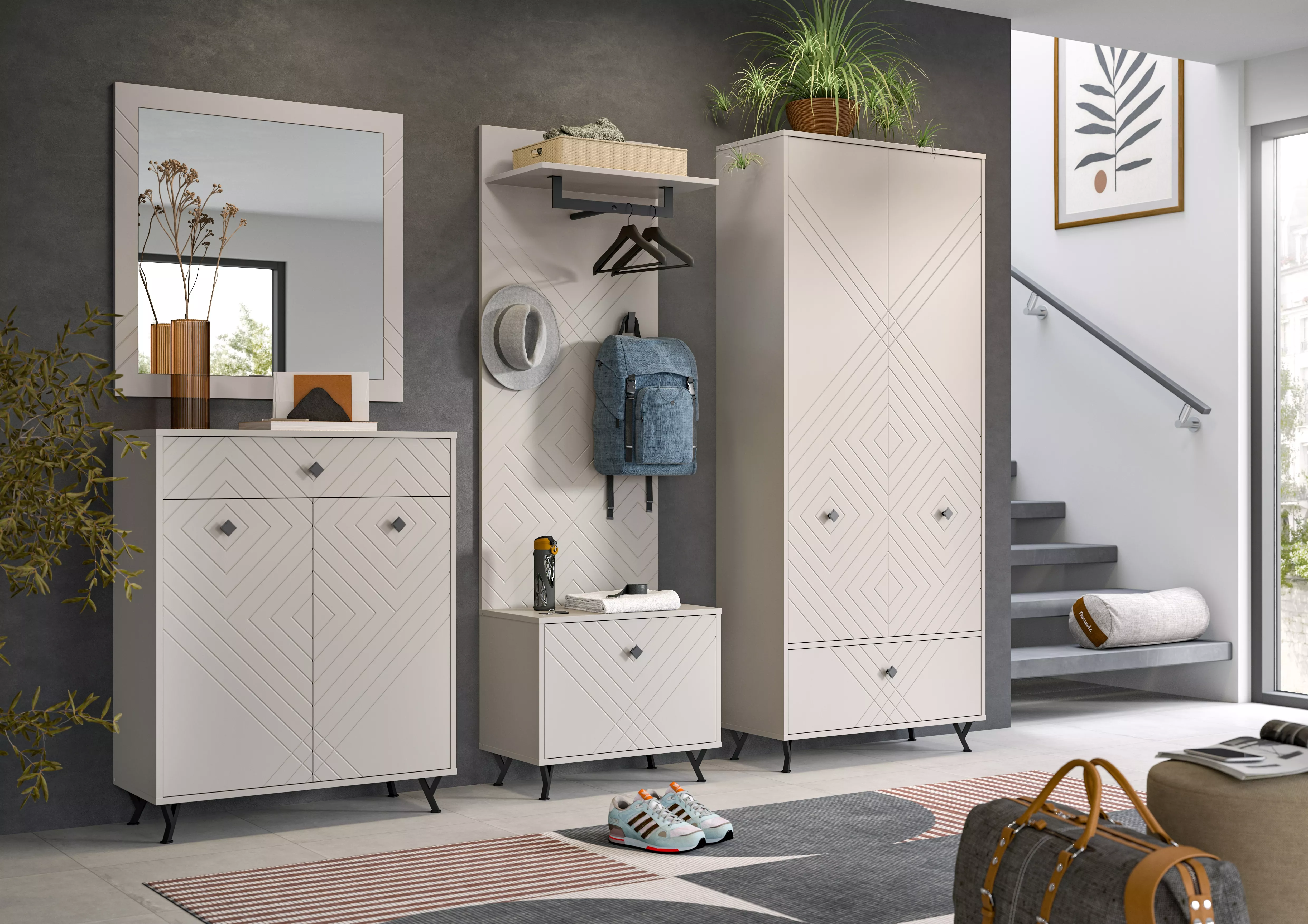 Armoire de penderie TAPI