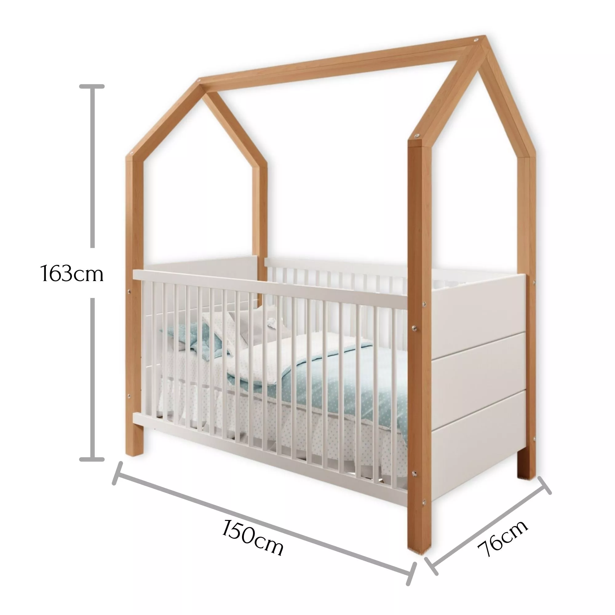 Lit de bébé HOUSE