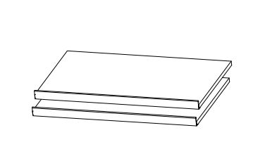 Schuhablageböden im 2er-Set A0033.9FG2