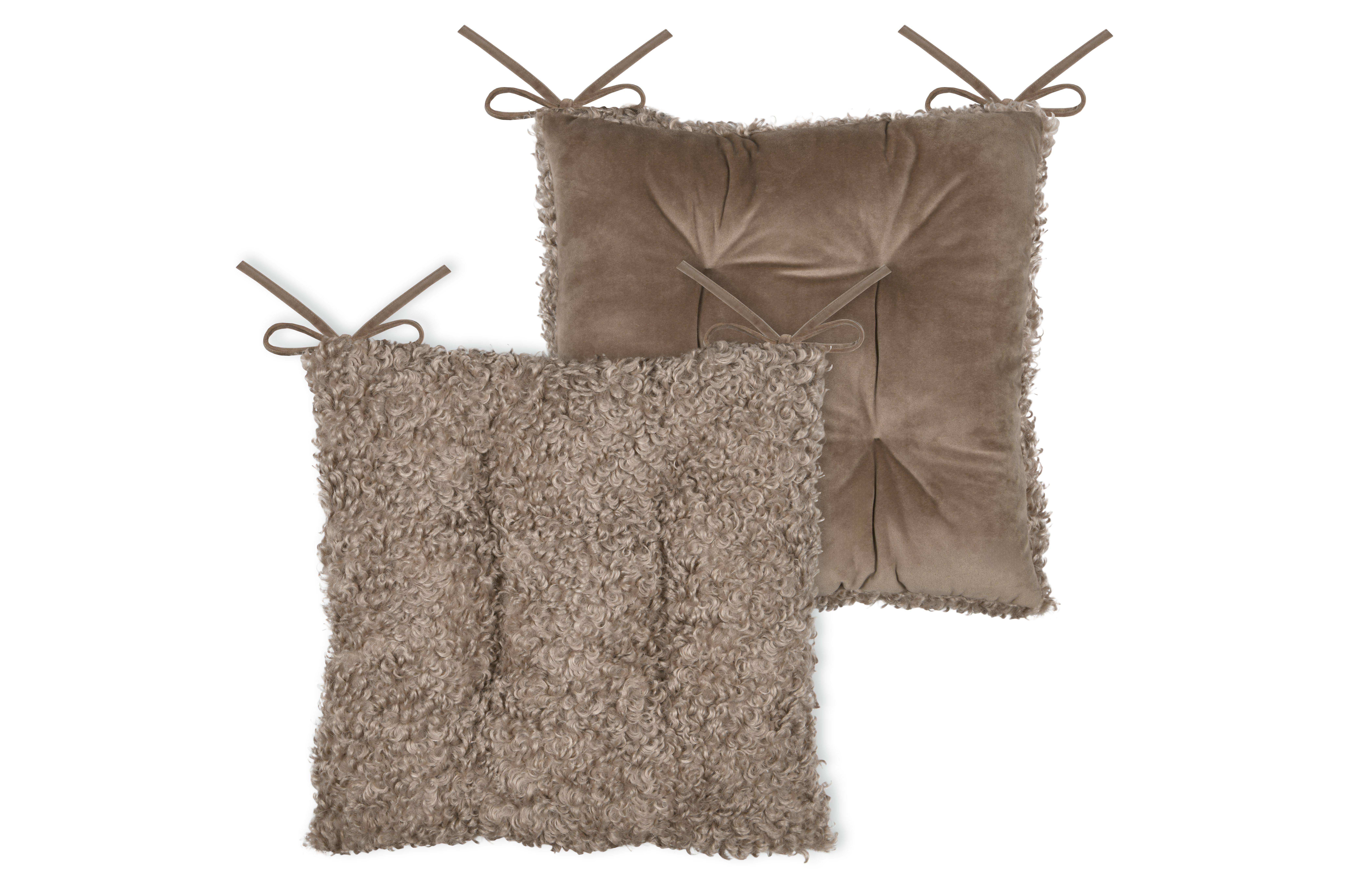 Galette de chaise peluche COSYLIFE