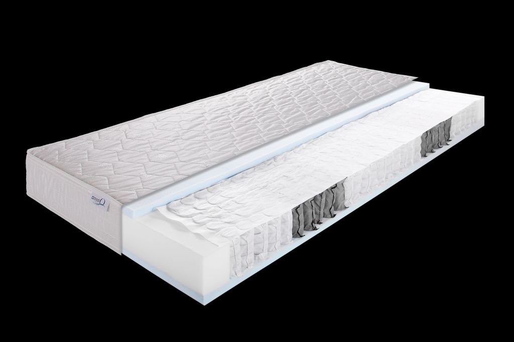 Matelas à ressorts ensachés tonneaux ALLMED SPRING 120x220 cm