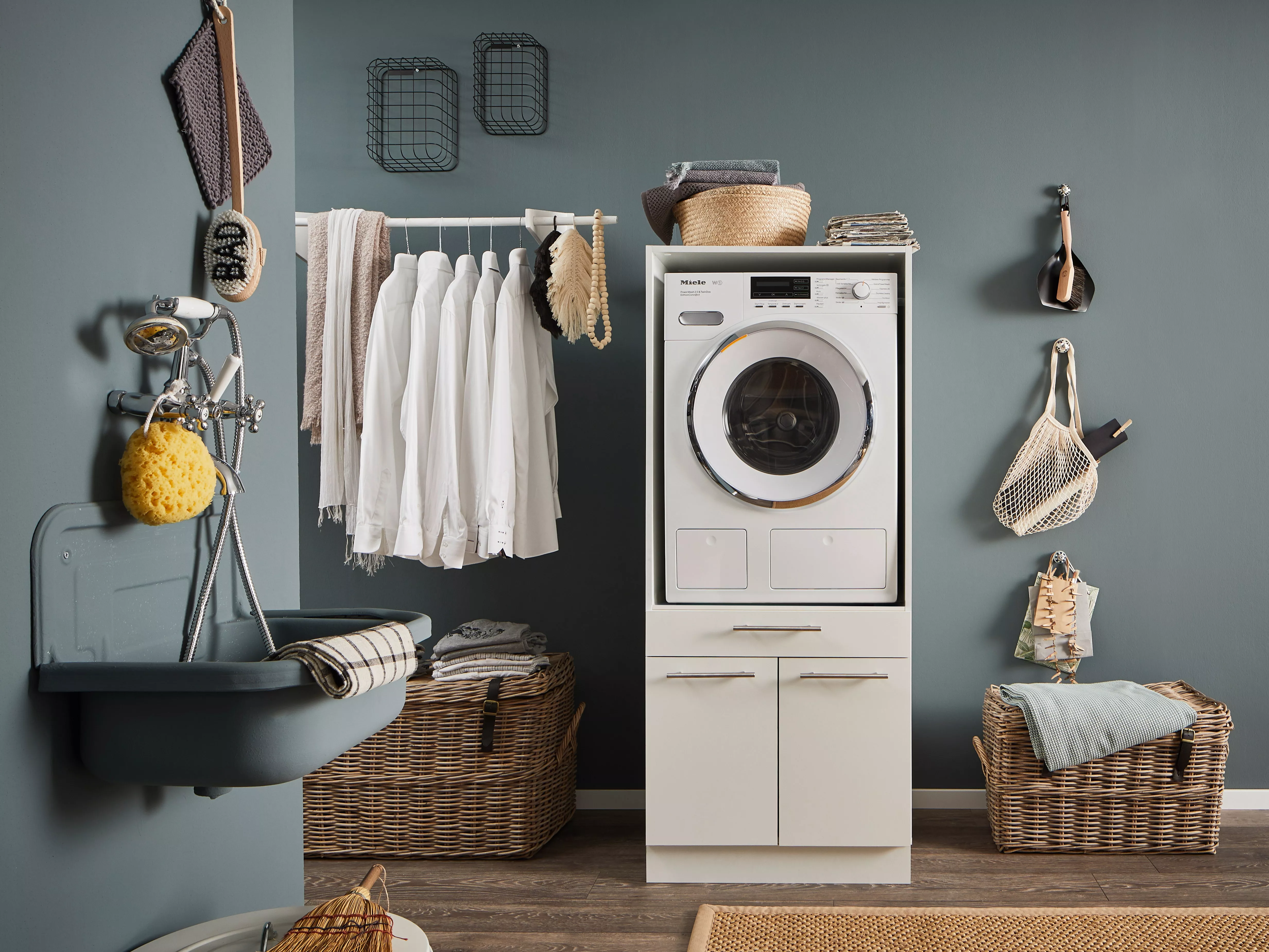 Midischrank mit Gerätefach LAUNDREEZY
