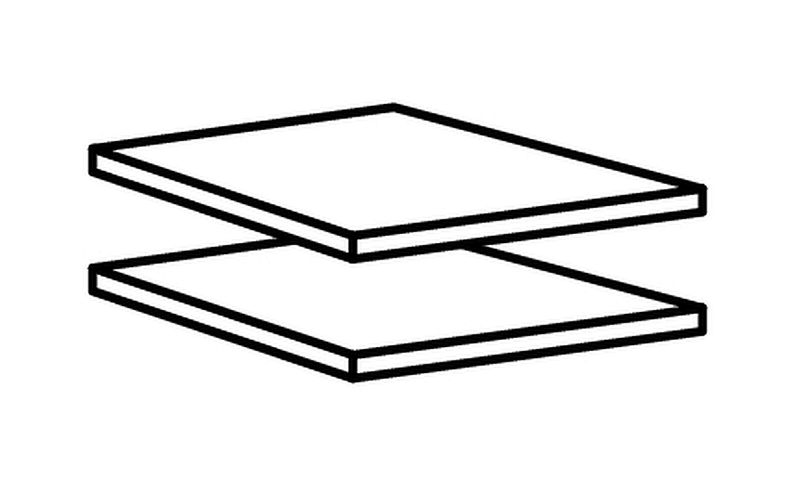 Einlegeböden im 2er-Set 970