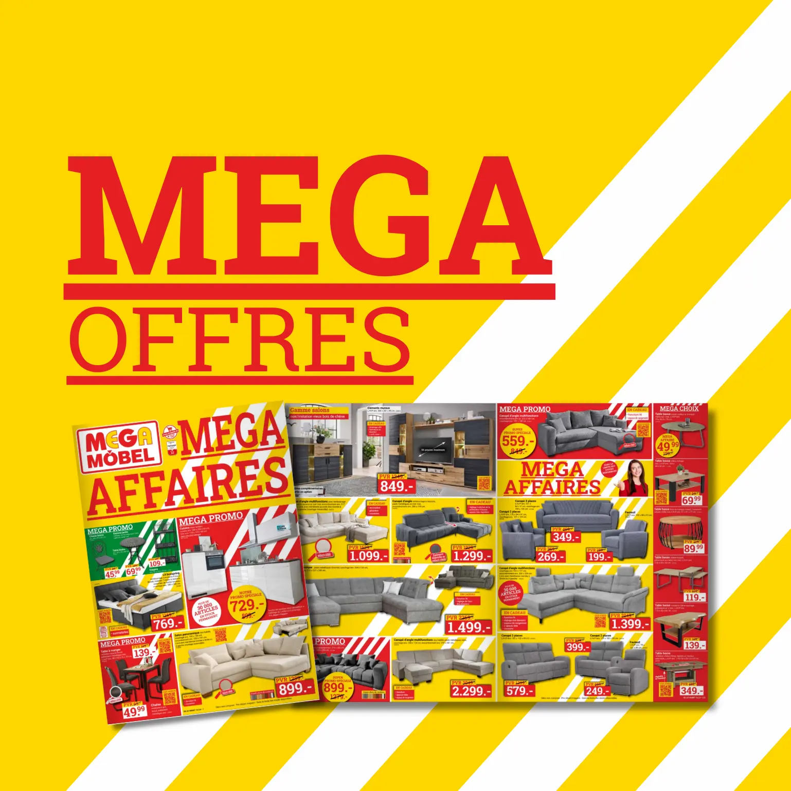 Offres MEGA - Voir le prospectus Offres MEGA - Voir le prospectus