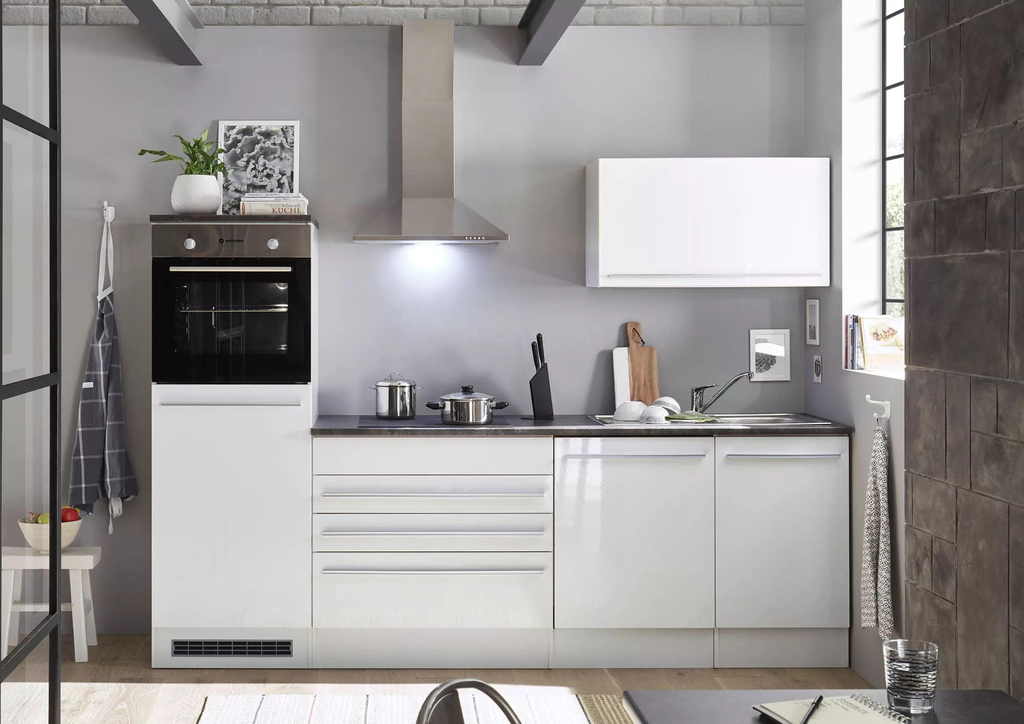 Bloc cuisine avec électroménager JAZZ 6