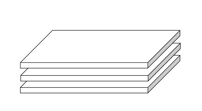 Einlegeböden 3er-Set PINAR 5850517