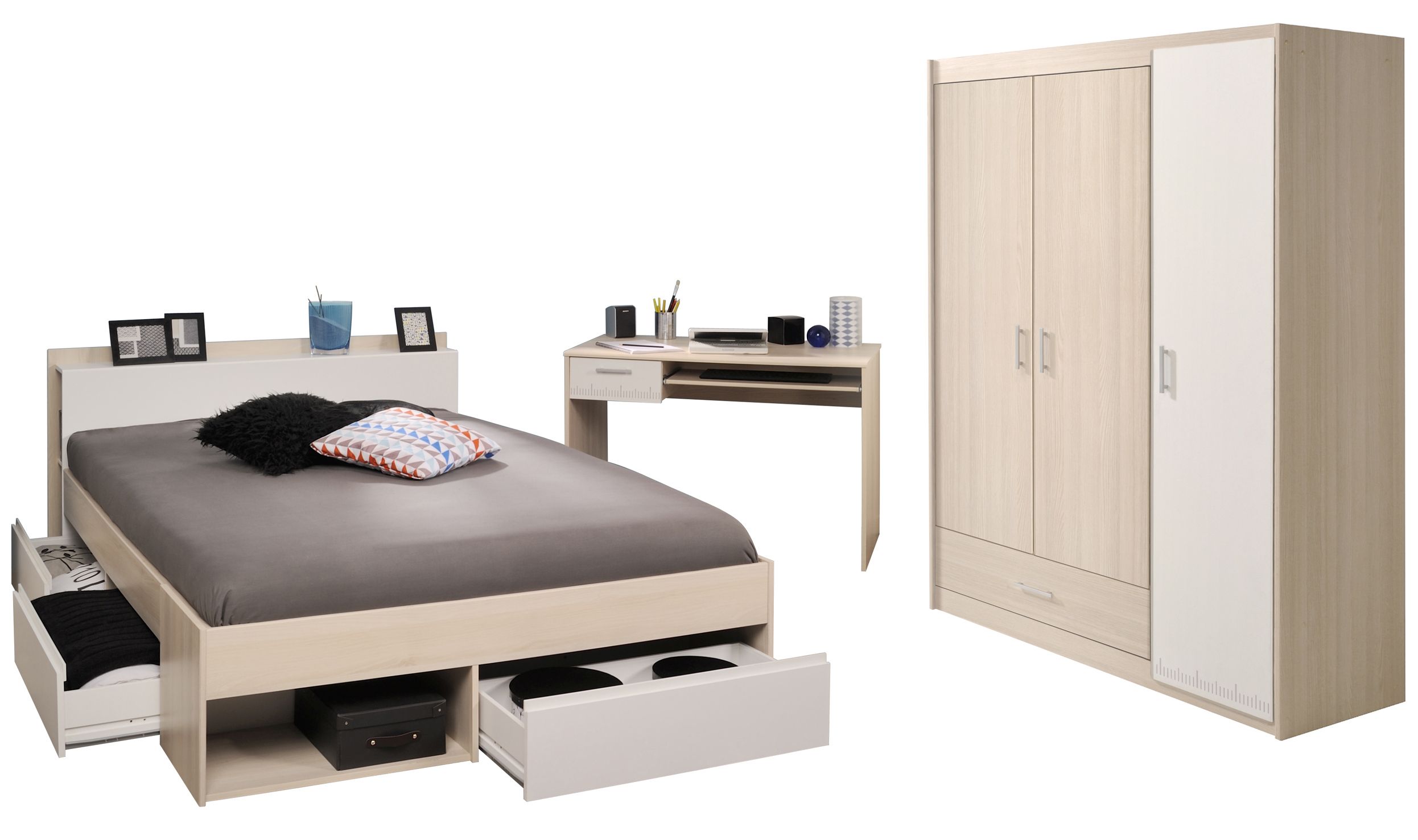 Chambre à coucher 3 éléments MOST 74 Chambre à coucher 3 éléments MOST 74