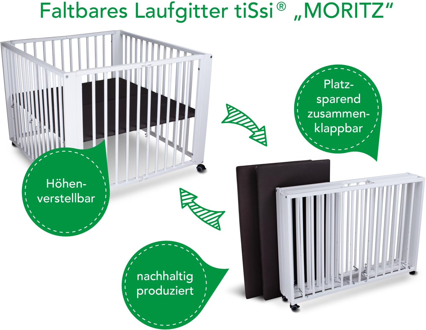 Parc pour bébé MORITZ