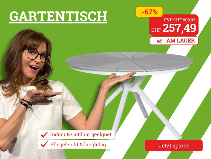 Gartentisch FREDERICA - jetzt sparen