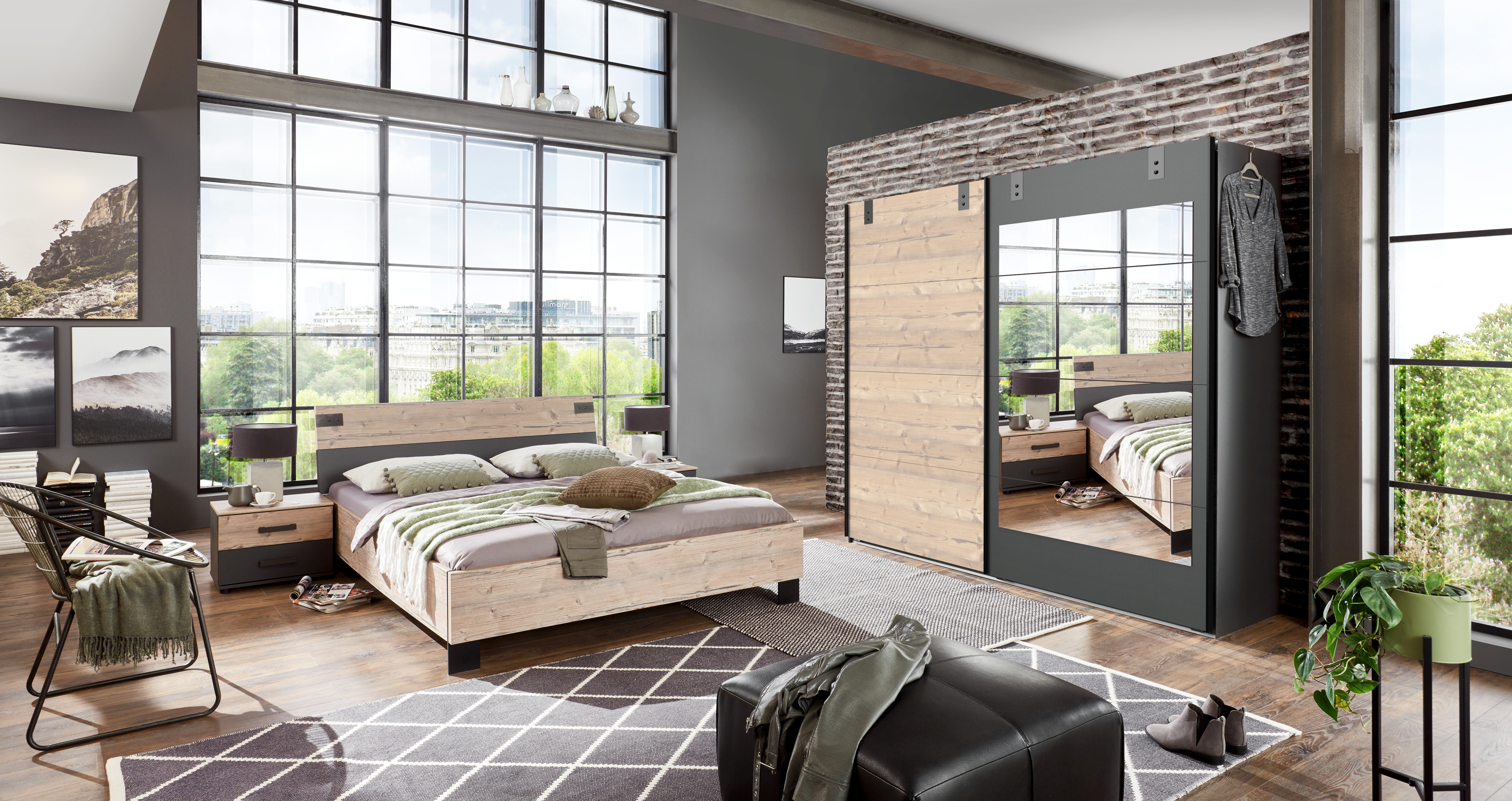 Schlafzimmer 4-teilig  MALMÖ Schlafzimmer 4-teilig  MALMÖ