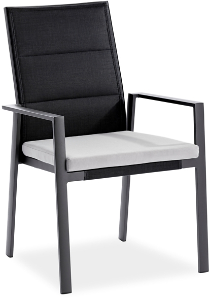 Chaise à accoudoirs (dossier haut) NANCER Chaise à accoudoirs (dossier haut) NANCER