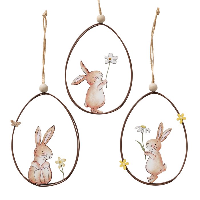 Dekoanhänger Hase in Ei CHARMY