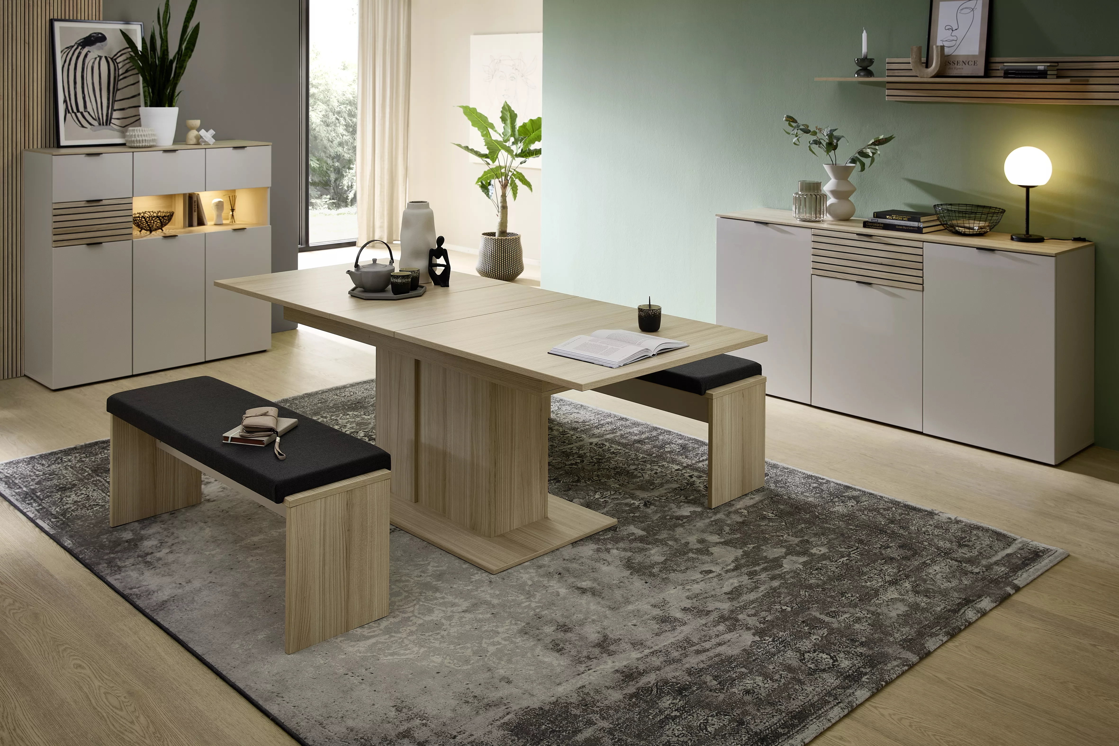 Table de repas extensible INA