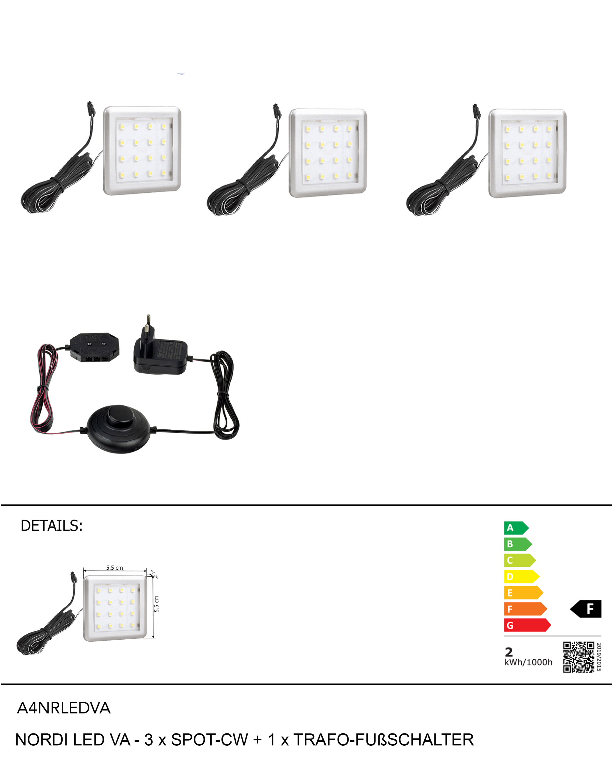 Set d’éclairage NORDI