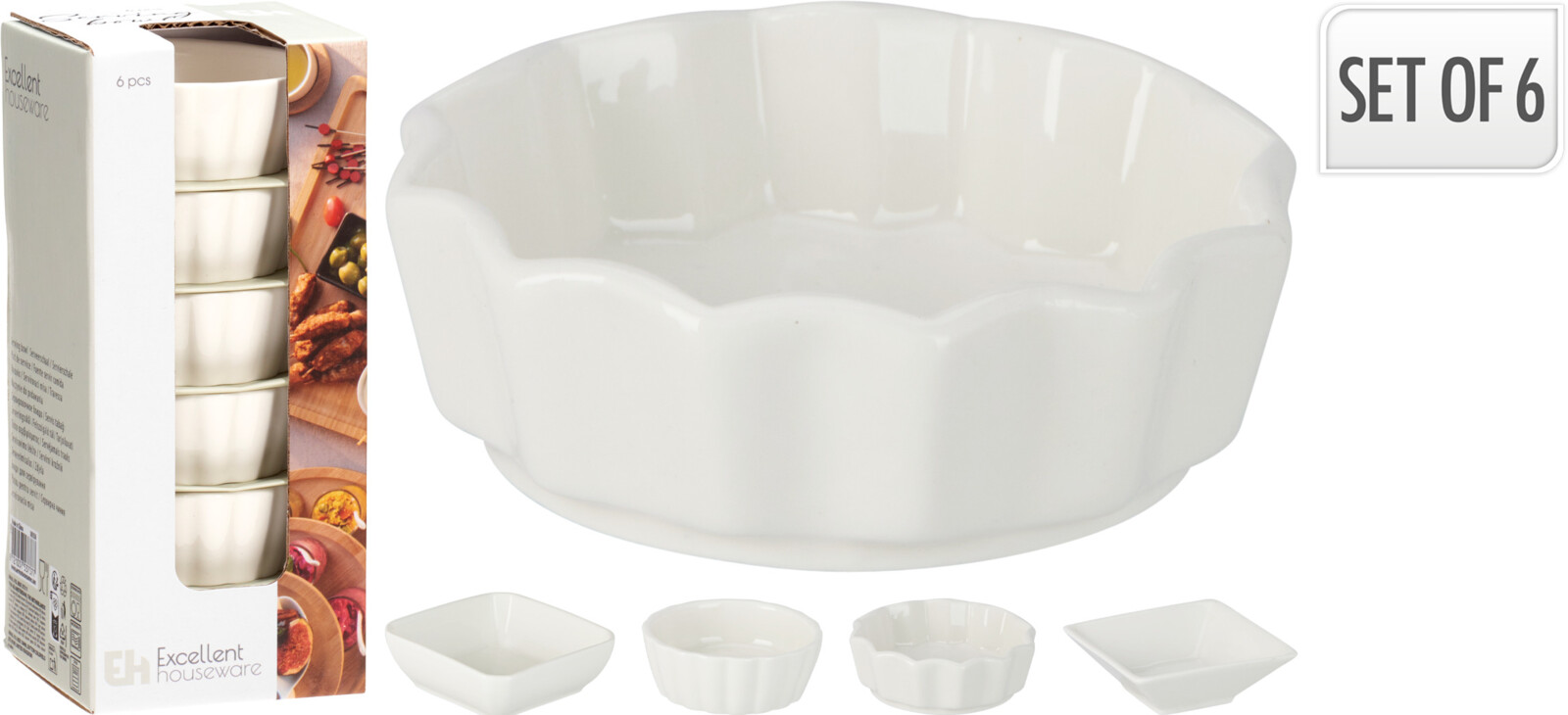 Snackschalen 6er Set EH