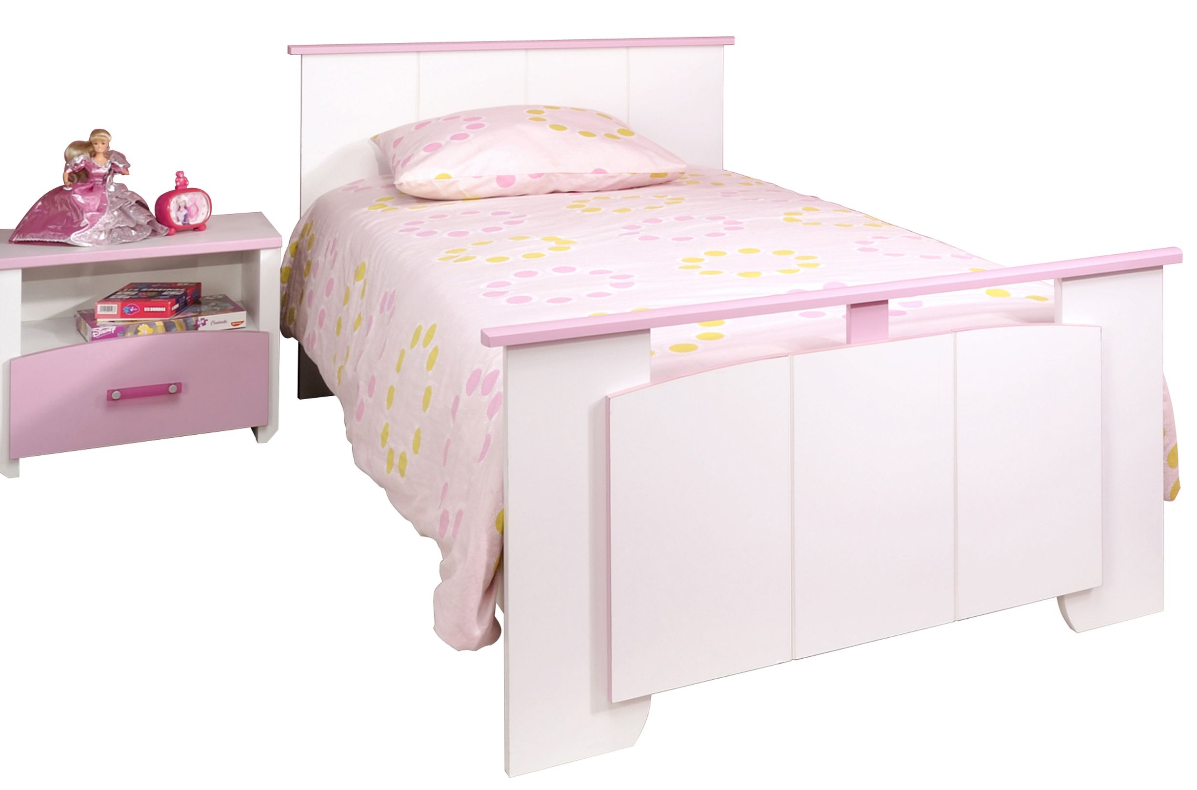 Jugendbett mit Nachtkommode BIOTIFUL 4 Jugendbett mit Nachtkommode BIOTIFUL 4