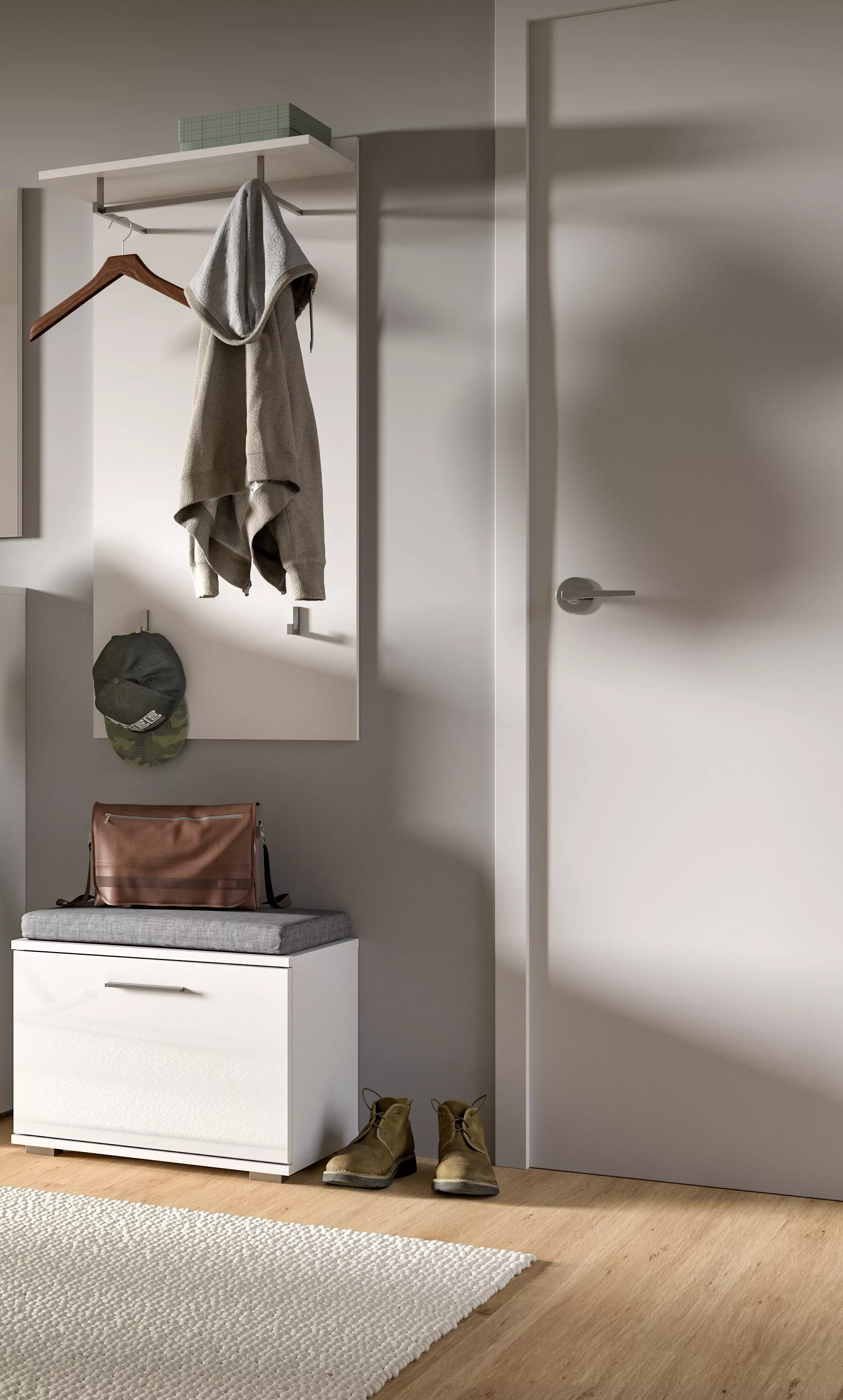 Vestiaire combiné 2 éléments WOLDIYA