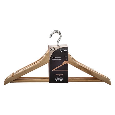 Holzkleiderbügel 8er Set HANG´UP