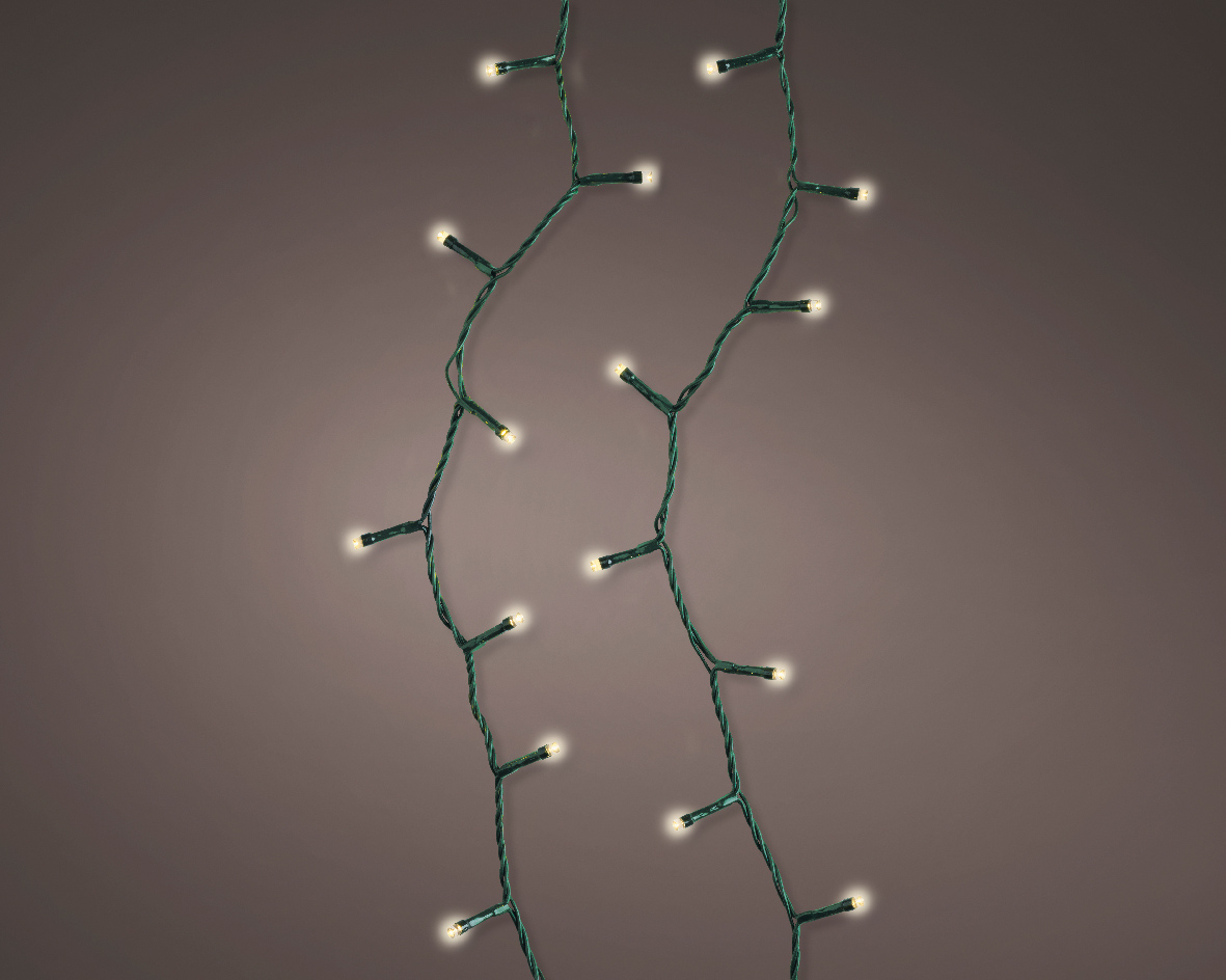 Guirlande LED basique 10 m ton blanc chaud CHRISTMAS LIGHTS