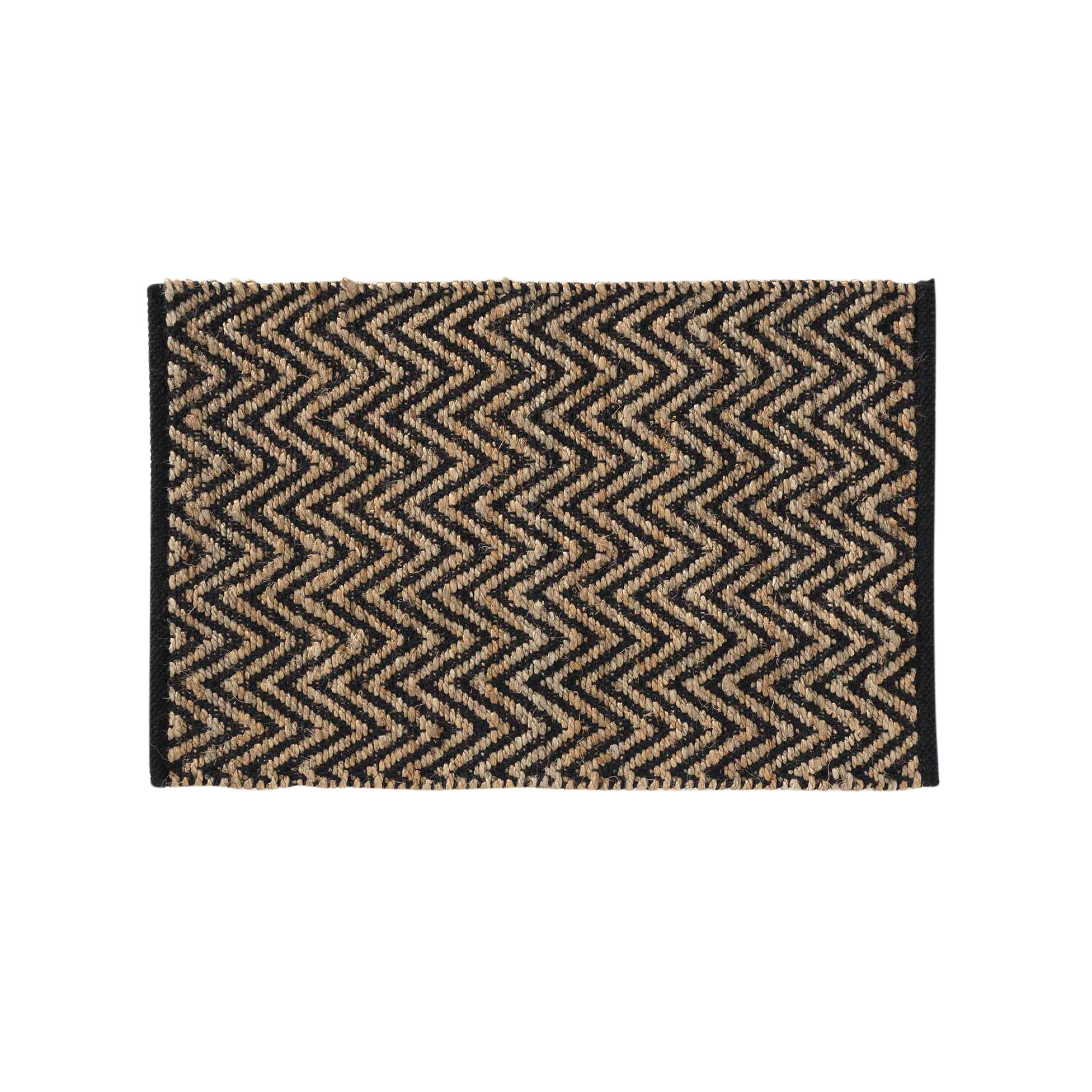 Teppich Jute 60x90cm ZIGZAG