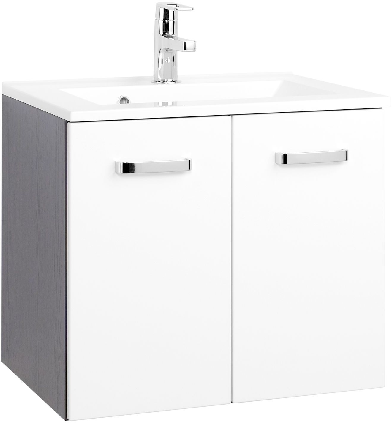Waschbeckenunterschrank 60 mit Mineralgussbecken BOLOGNA Waschbeckenunterschrank 60 mit Mineralgussbecken BOLOGNA
