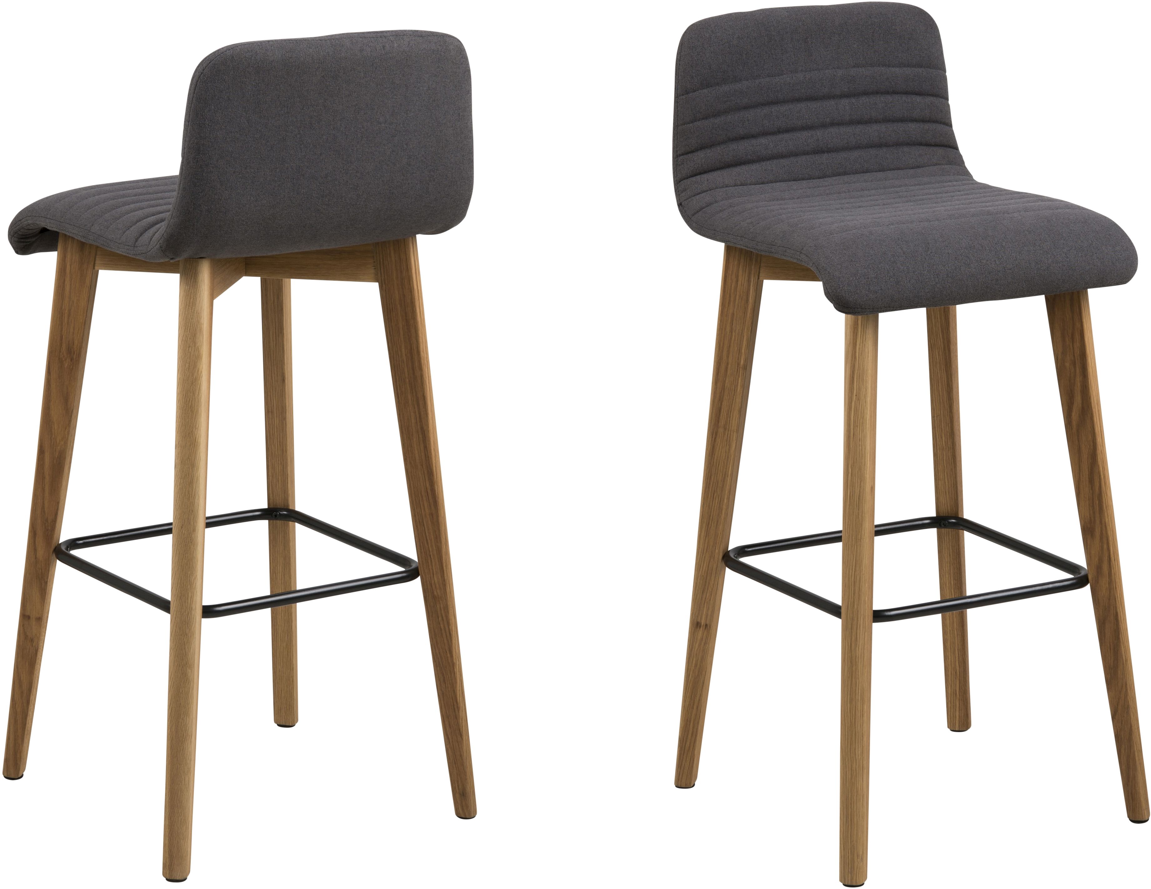 Lot de 2 tabourets de bar AROSA