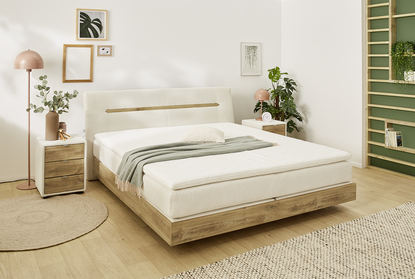 Lit boxspring HETTY