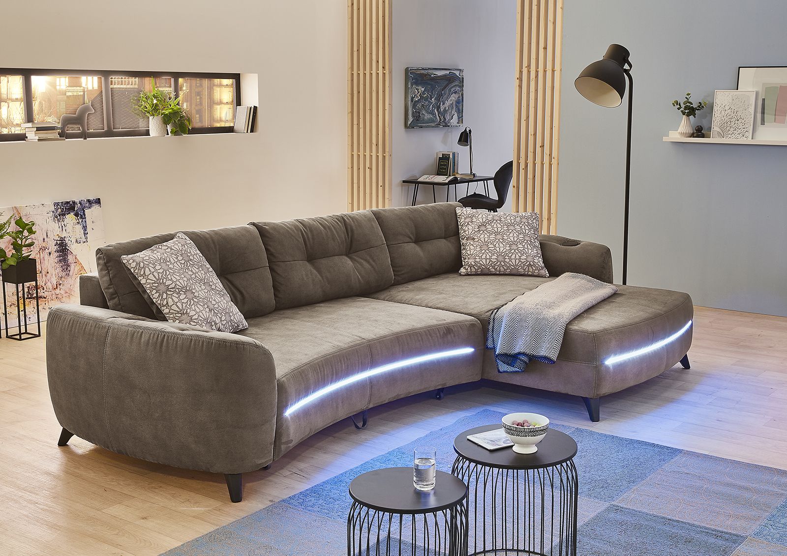 Wohnlandschaft mit Funktion LIGHTNING-SE