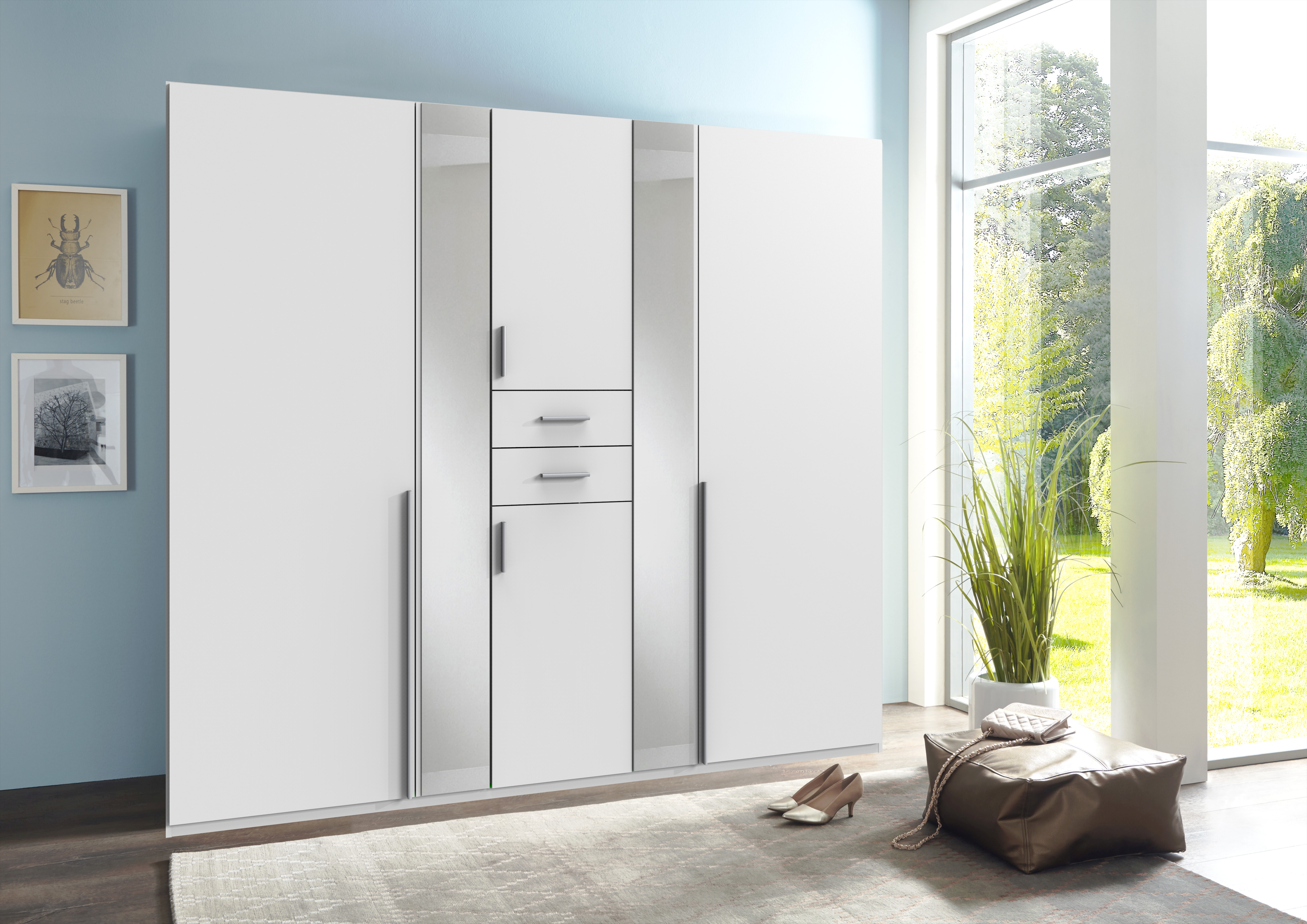 Kleiderschrank VANEA | weiss | 519330-0