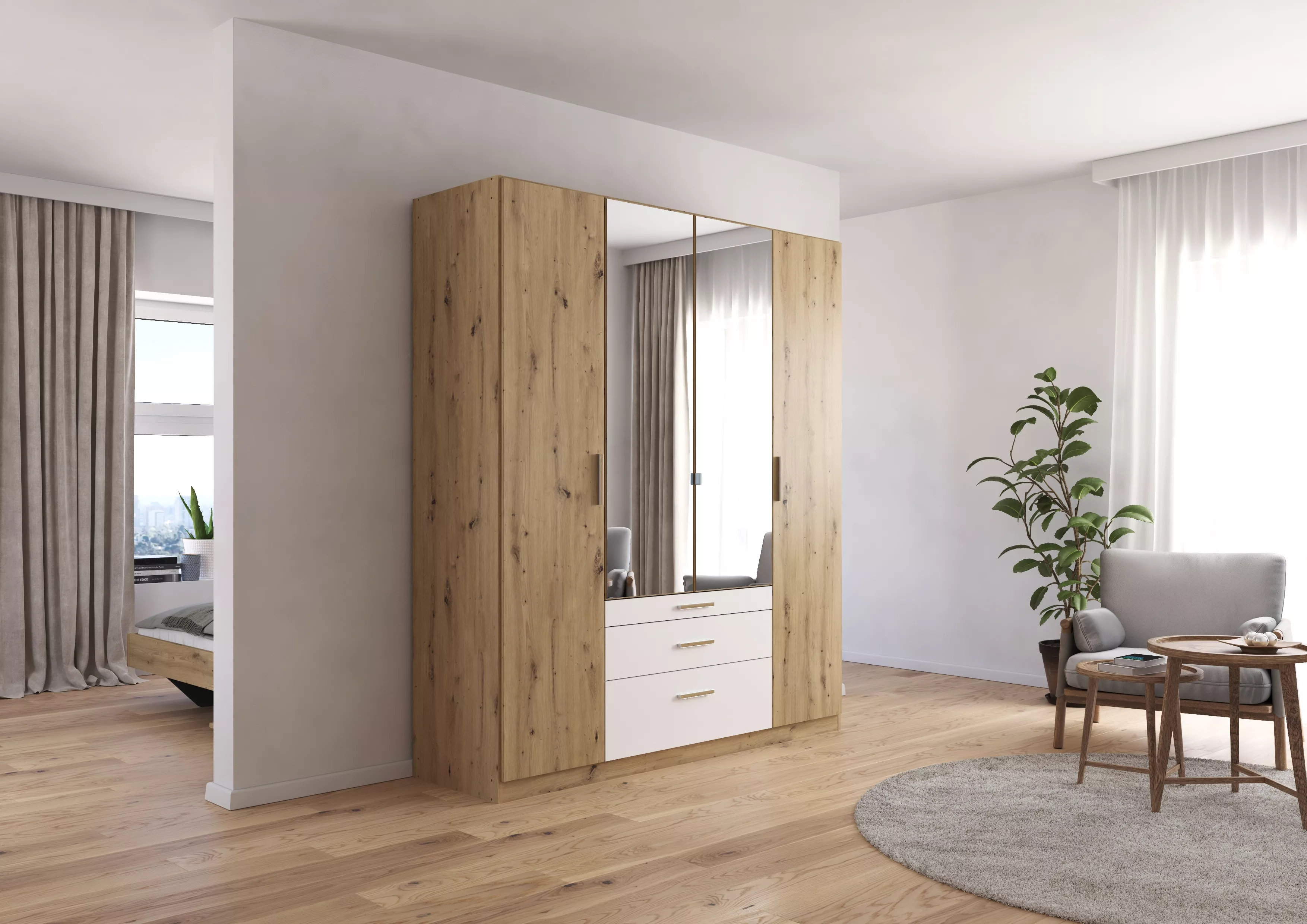 Drehtürenschrank ABRANTES