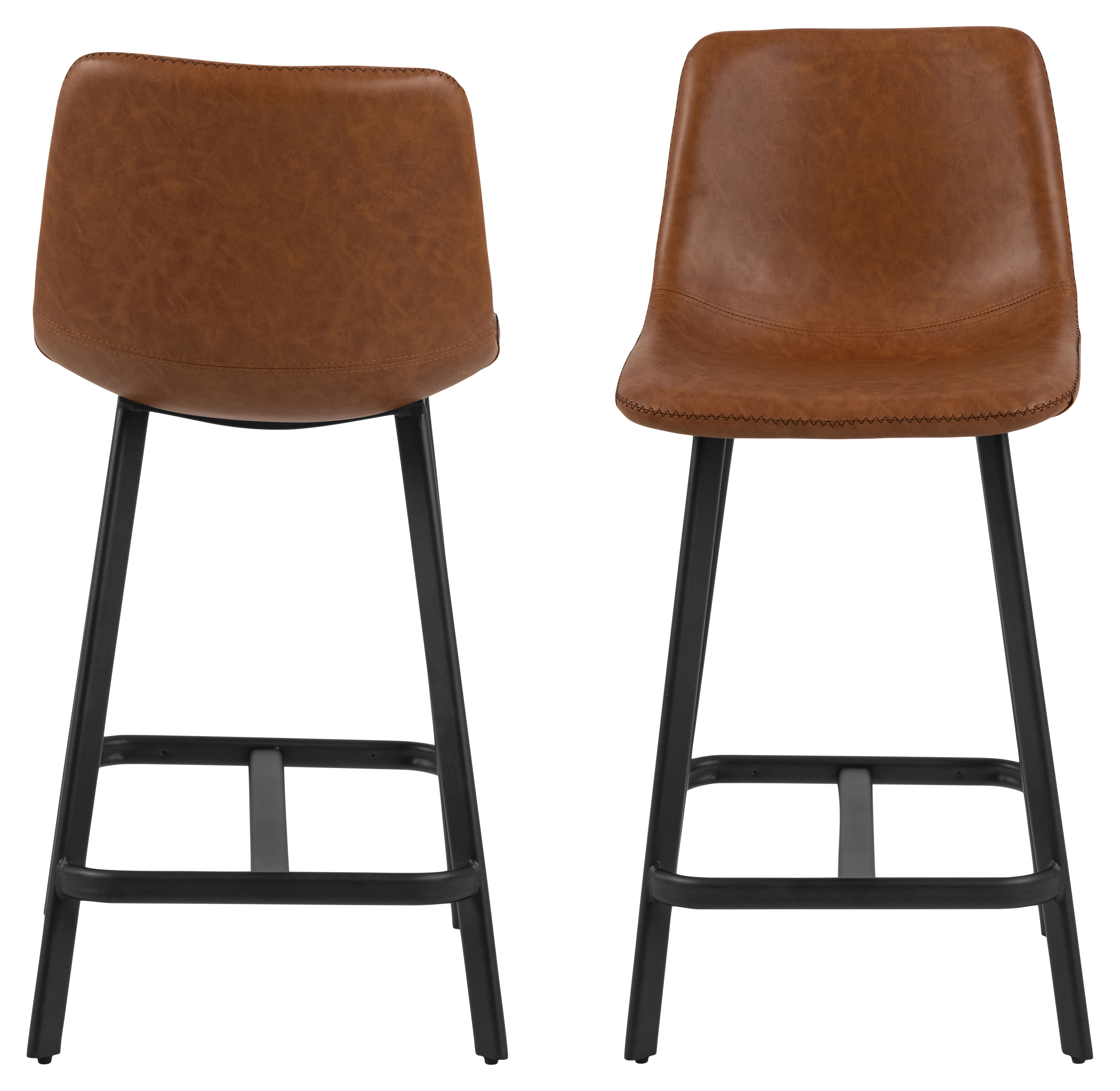 Lot de 2 tabourets de bar OREGON