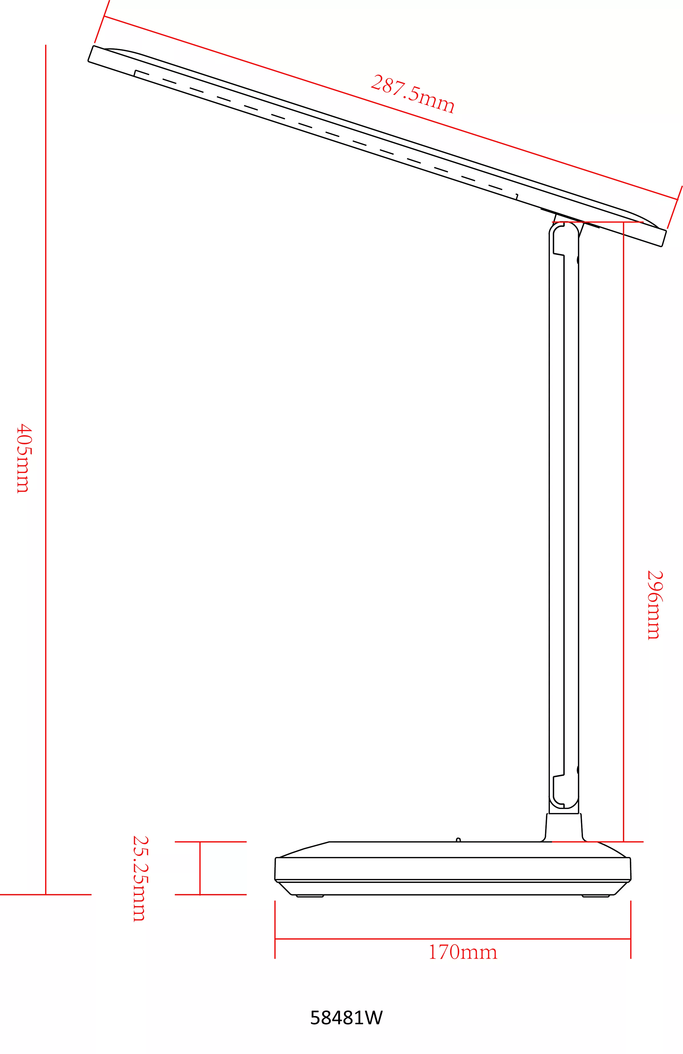 Lampe de table sans fil LORNA