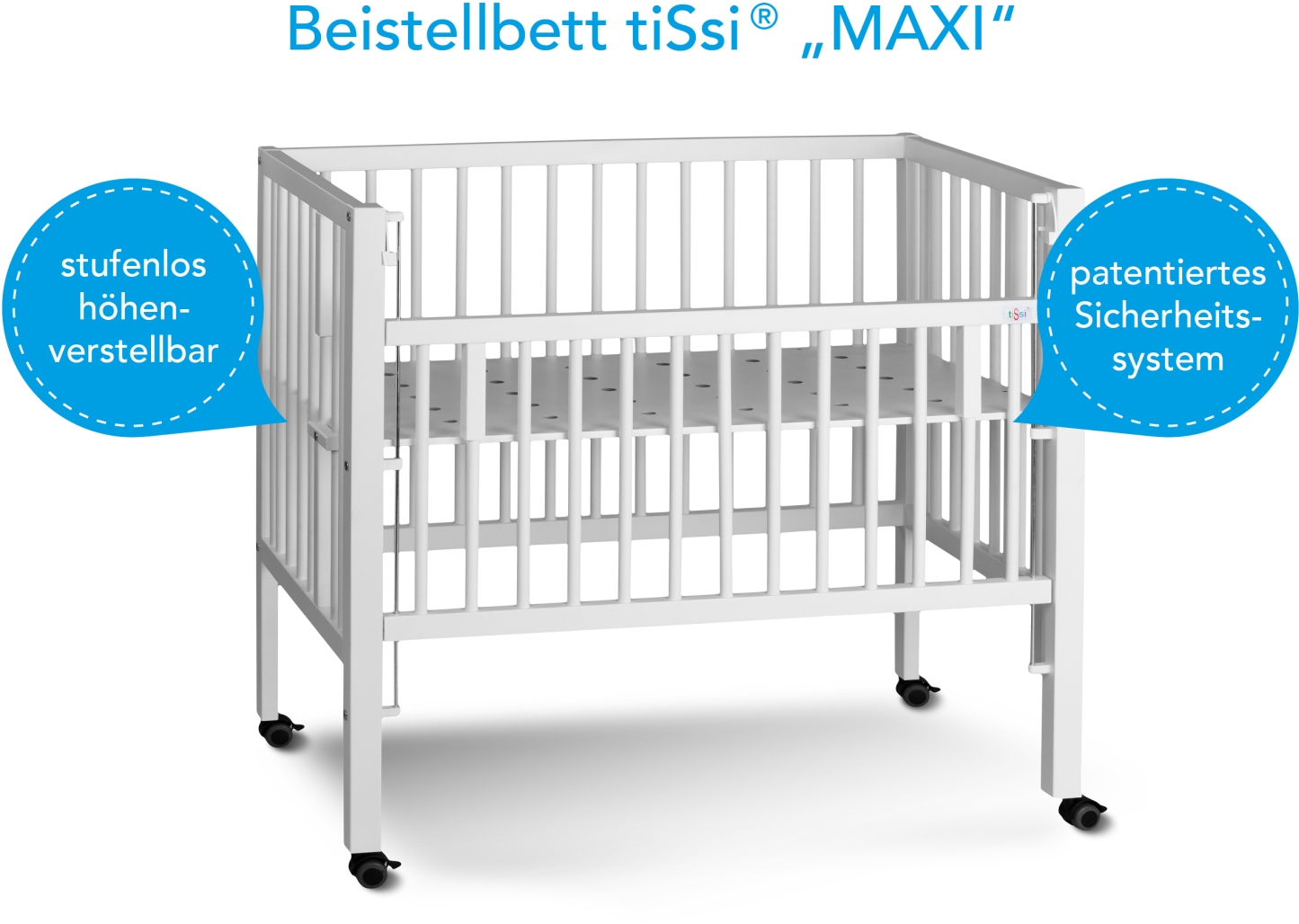 Anstellbett MAXI