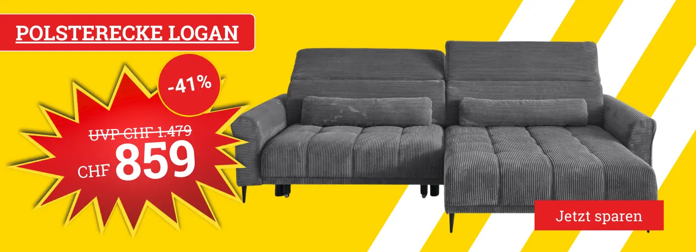 Mehr sparen geht´s nicht! Polsterecke LOGAN