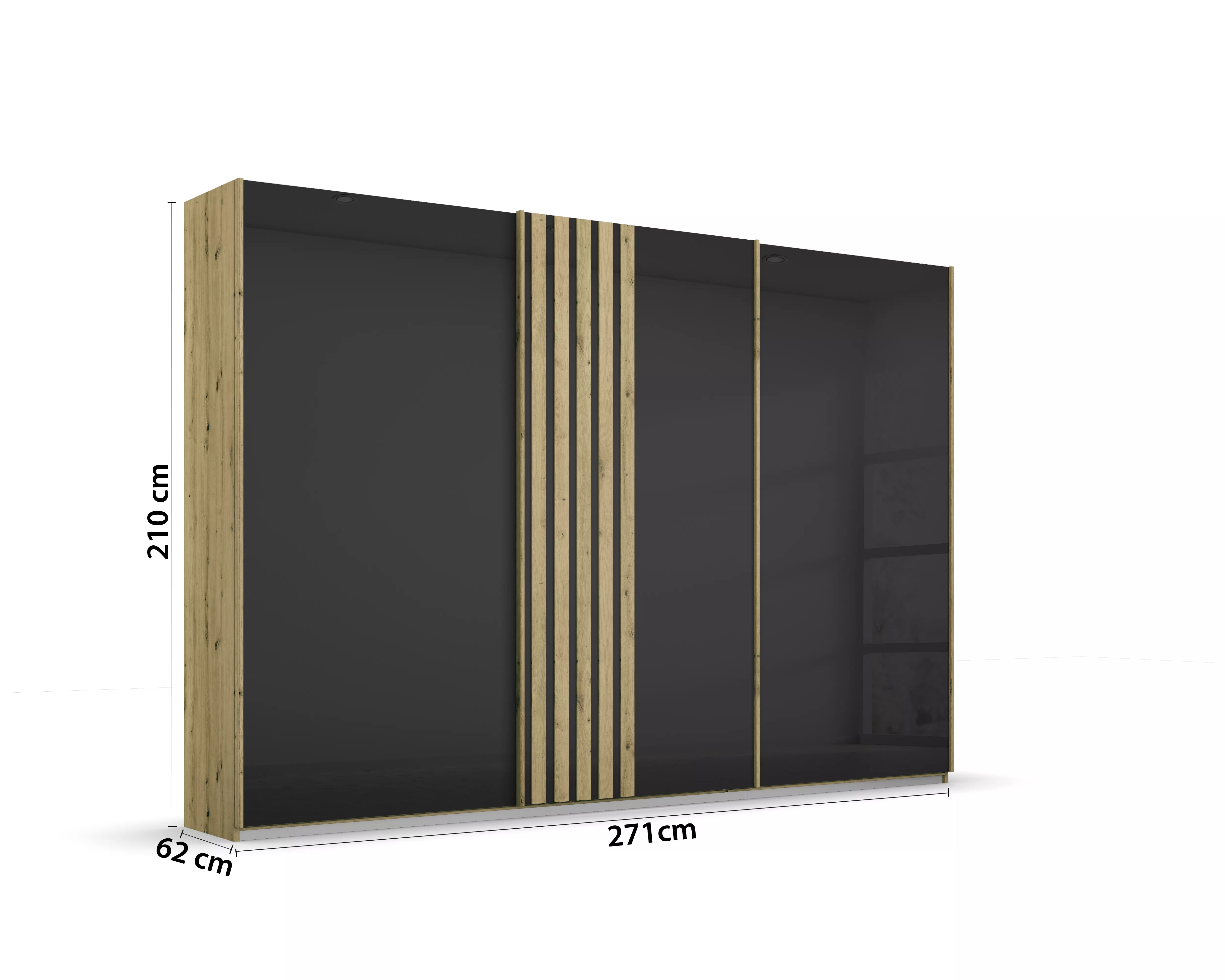Armoire à portes coulissantes ABRANTES