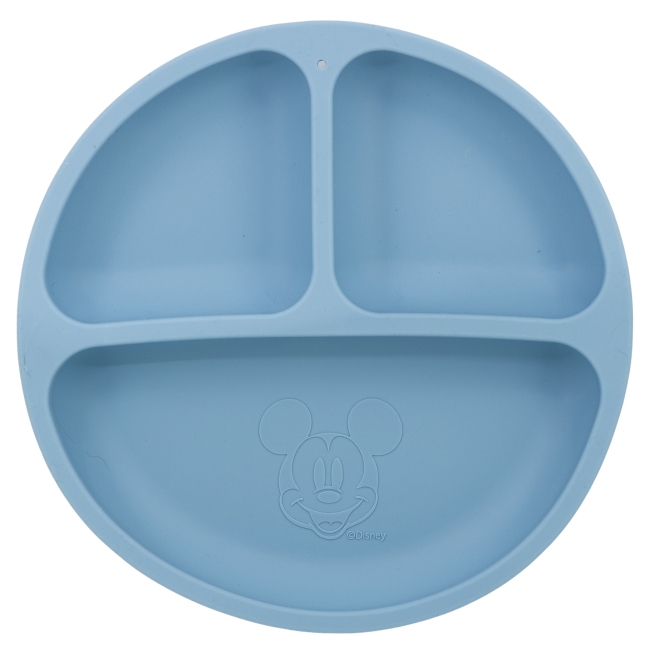 Assiette bébé en silicone Mickey Mouse BABY