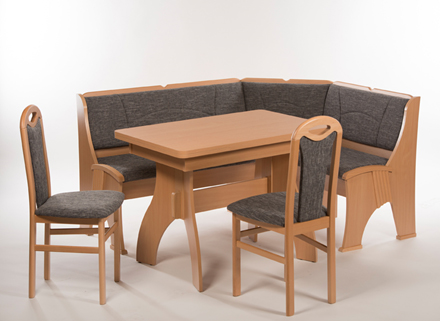 Coin repas avec banquette d'angle ROSENHEIM