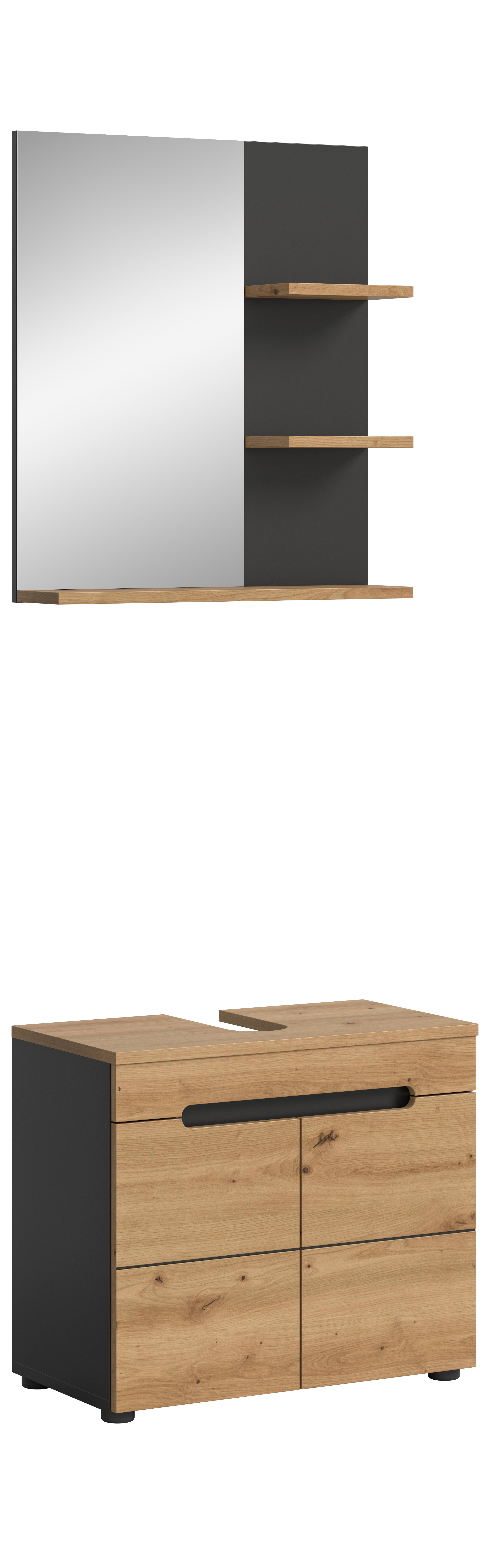 Salle de bains combinée 2 éléments GOBA Salle de bains combinée 2 éléments GOBA