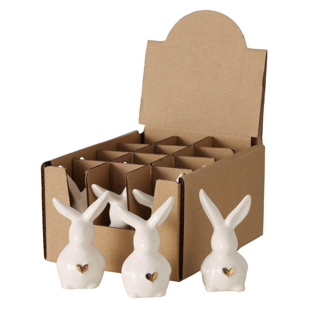 Figur Hase mit Herz JEPPE